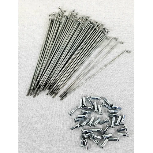 PIAGGIO CIAO MODELLO C7 KIT SERIE RAGGI RUOTA POSTERIORE 3 X 160 MM 36 PZ CON N