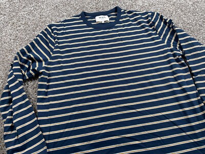 Oxford Striped Long Sleeve Shirt Uniqlo Mens Striped T Shirt Wax