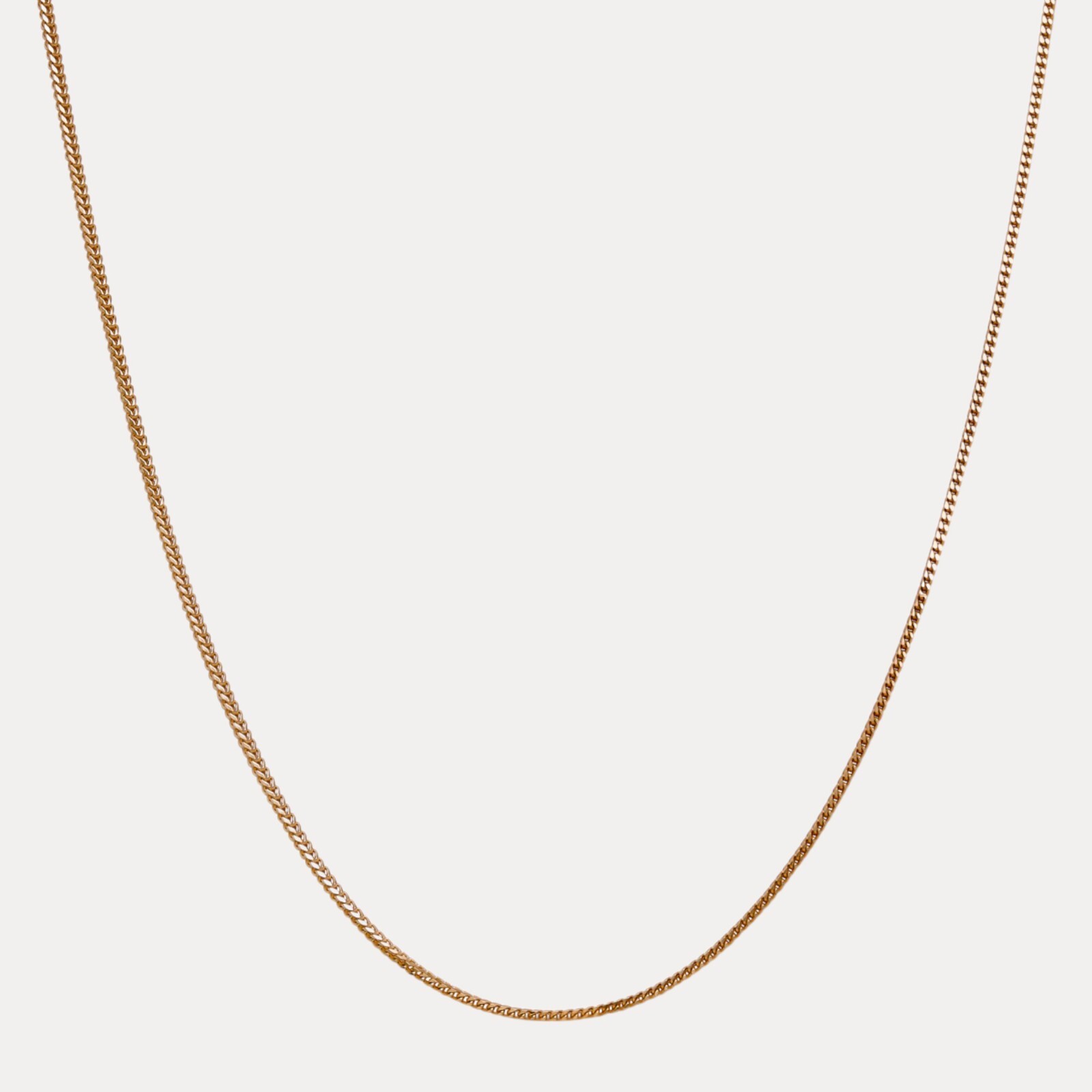 2.5mm Franco Necklace - Real 925 Sterling Silver Or 14k Rose/Gold/Black Vermeil