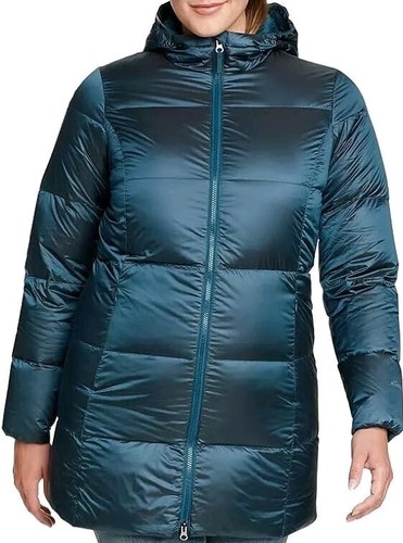 Veste Parka Eddie Bauer Luna Peak - Duvet 550, Taille S, Bleue, état Parfait