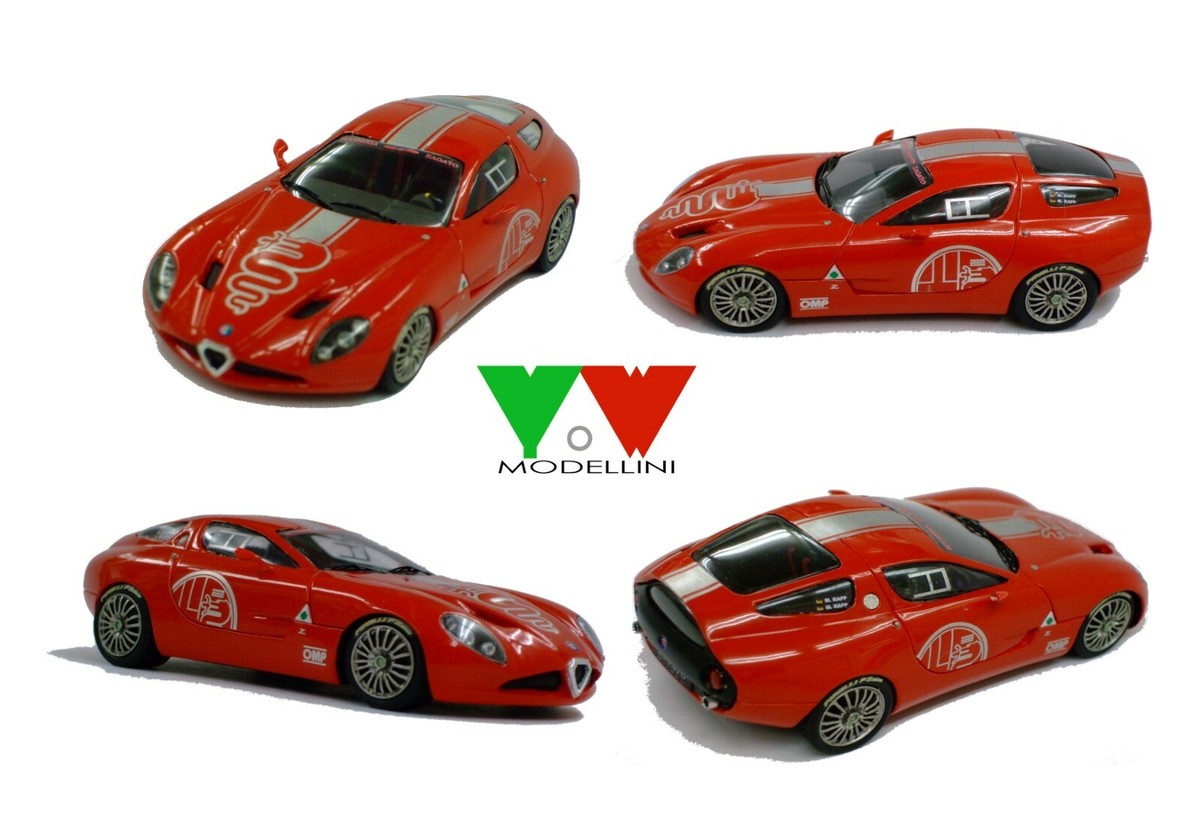 066 Alfa Romeo TZ3 Corsa Zagato 1:43 YOW MODELLINI scale model kit