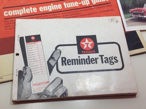Lot of Car Related Items Manuals Magazines Catalog Texaco Protect-O-Plate - Picture 8 of 10