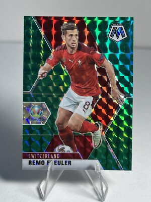2021 Panini Mosaic UEFA EURO 2020 #184 Remo Freuler Mosaic Green