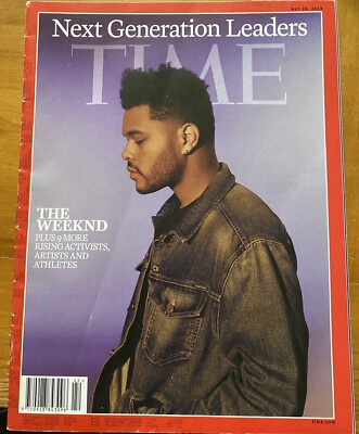 TIME Magazine 2018 Ariana Grande The Weeknd Next Generation Leaders NO LABEL
