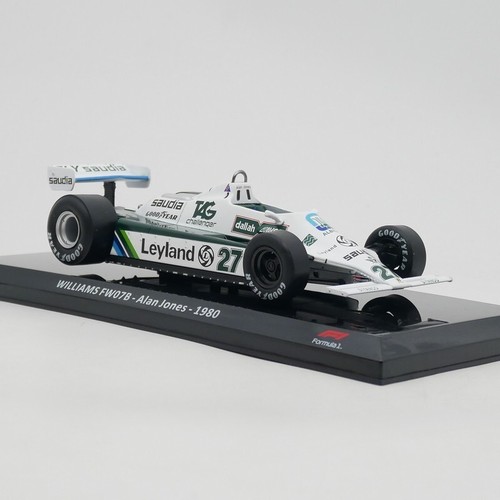ixo 1:24 WILLIAMS FW07B Alan Jones 1980 Diecast Car Model Toy Vehicle