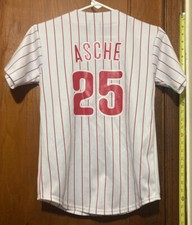 MLB Cody Asche Philadelphia Phillies M Youth Jersey Majestic 