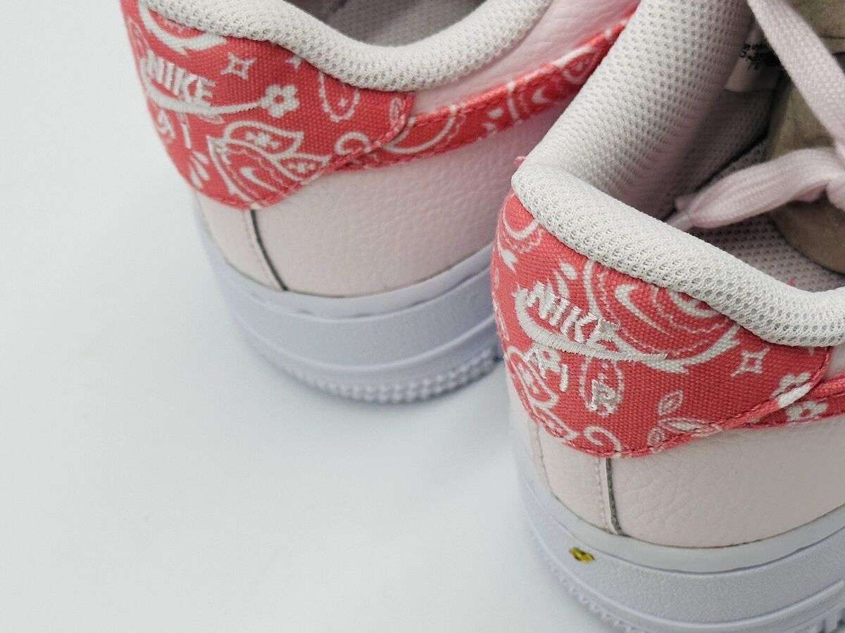 Women's Size 10.5 - Nike Air Force 1 '07 Pink Paisley 2023 Women's Size 10.5 - Nike Air Force 1 '07 Pink Paisley 2023