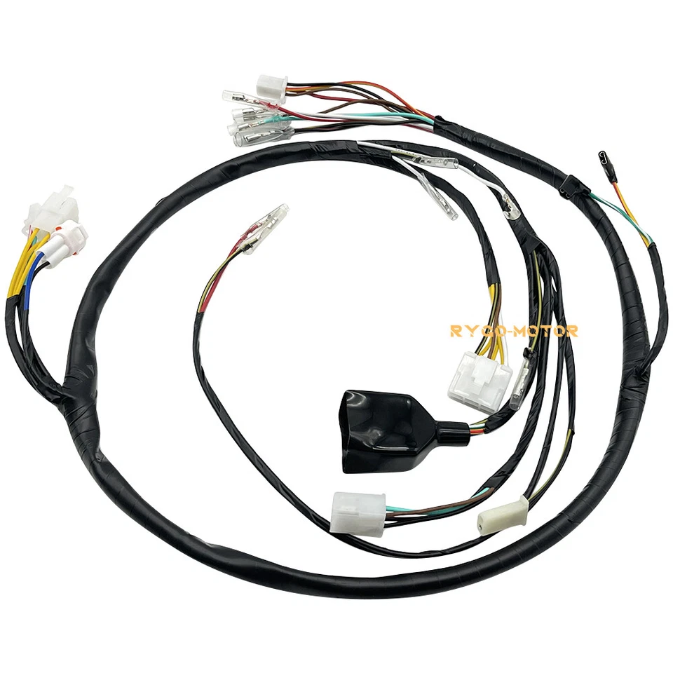 Arnés de cableado del motor principal para Kawasaki Bayou 300 KLF300A 86-87 26001-1712 Foto 3 de 4