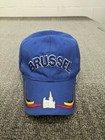 Brussell Belgium Baseball Hat Cap Adult Blue Tourist Country Travel Graphic*