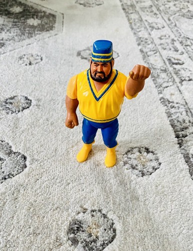 WWF Hasbro Akeem Wrestling Figure 1990 Series 1 Wr...