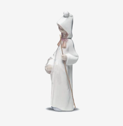 Lladro 4678 "Girl with Basket" Shepherdess, Children's Nativity - MWOB, RV$170 - Picture 15 of 15