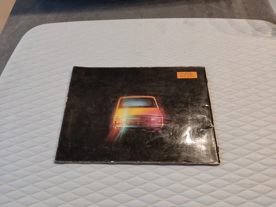 Renault 12 Uso E Manutenzione - Immagine 2 di 4