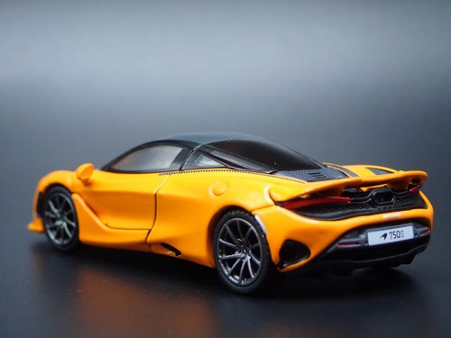 2023-2025 MCLAREN 750S Súper Coche Naranja 1:64 Escala Diorama Modelo Fundido - Imagen 6 de 9