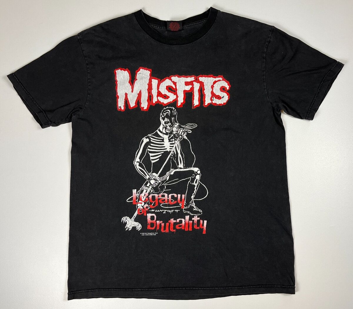 Vintage 1999 Misfits Legacy of Brutality T-Shirt Punk Rock Vintage 1999 Misfits Legacy of Brutality T-Shirt Punk Rock