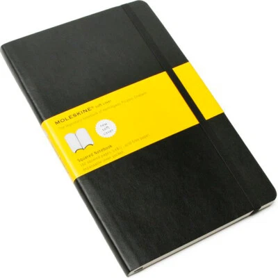 Moleskine Taccuino Large a Quadretti Con Copertina Morbida QP617