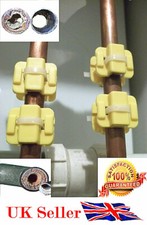  4 PAIRS x HOME DIY Magnetic Water Conditioner SOFTENER Limescale Remover