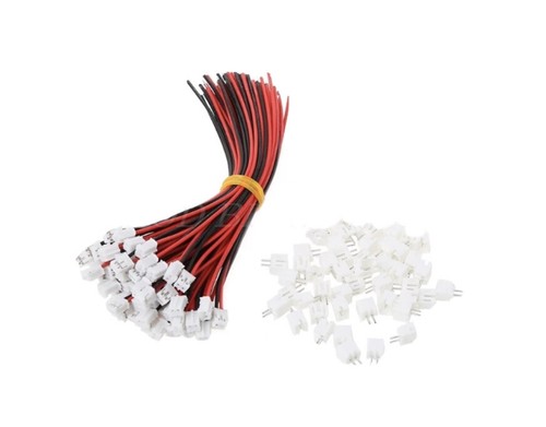 20Sets 40pc Mini Micro JST 2.0mm PH 2-Pin Connector Plug With Wires Cable 20cm - Picture 7 of 8