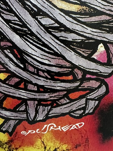 Real Skateboards Og Oval Remix Project Signed Pushead Very Rare- NEW - Picture 3 of 4
