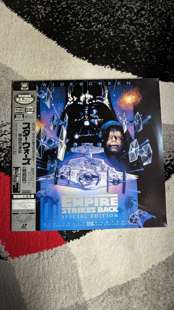 Star Wars Trilogy Special Edition Laserdisc Japan THX AC3 WS