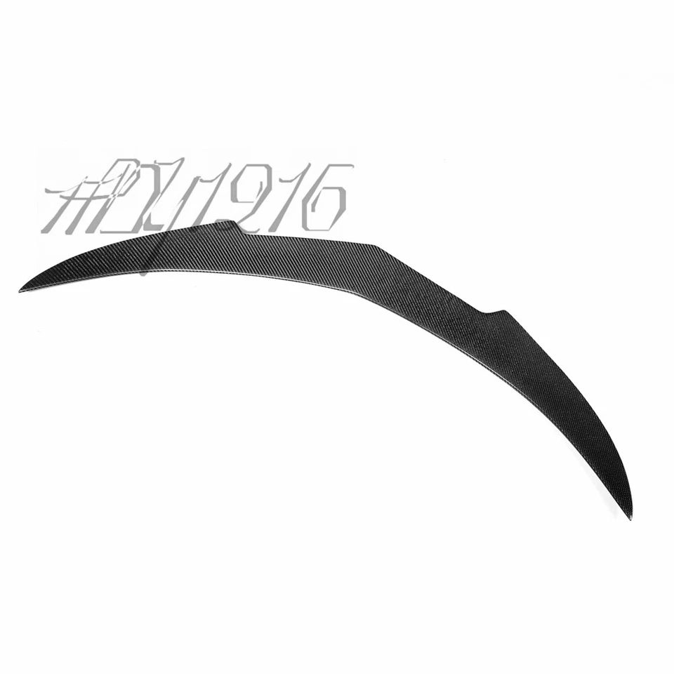 For 2014 2015-2019 Cadillac ATS Rear Roof Trunk Spoiler Wing Carbon Fiber Look Foto 2 de 3