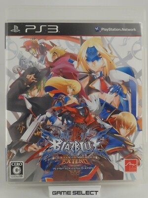 BLAZBLUE CONTINUUM SHIFT EXTEND PS3 PlayStation 3 Import NTSC JP JAP Japanese