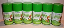 (6) SPRING SCENT AUTOMATIC SPRAY REFILLS W ODOR ELIMINATION TECH BY TRUE LIVING