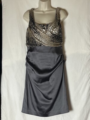 open lace back dress Simple Dark Grey Princess A-line V-neck Long Prom Dresses,Party Dress –  Simidress main image 1