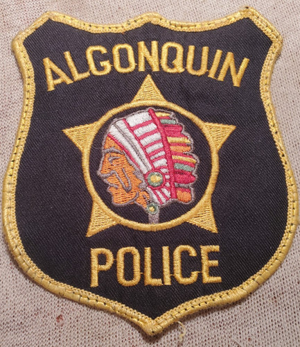IL Algonquin Illinois Police Shoulder Patch