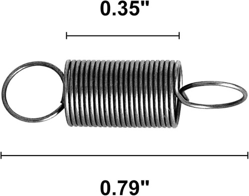 Muelles aptos para motores Briggs & Stratton - Muelles estranguladores de paletas neumáticas y gobierno... - Imagen 6 de 12