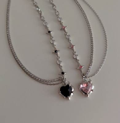 Love star necklace