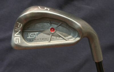 Ping isi 5 Iron VGC Original A Flex Graphite Shaft Red Lie Angle