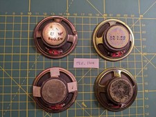 LOTTO N.4 ALTOPARLANTI VINTAGE 8 OHM DIAMETRO 6 CM - (ELE_1104)