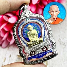 Casino Win Gambling Wealth Millionaire Lp Ruay Chanaman Be2558 Thai Amulet 17585