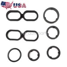 7x Oil Cooler Filter Ring-Gasket For Dodge For Jeep For Chrysler 3.2/3.6L Engine