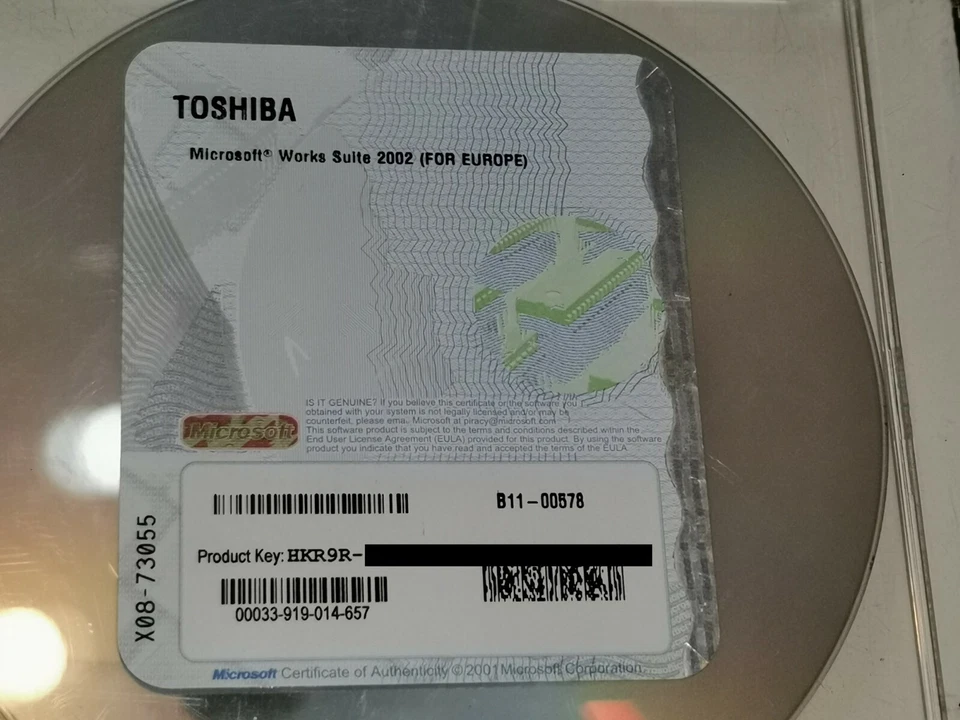 Microsoft Works Suite 2002. ver.6.0 English.CD With Product Key. - Image 3 of 4