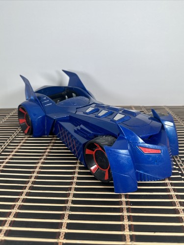 BATMAN Power Attack Total Destruction Blue Batmobile Mattel W7232 DC comics - Picture 6 of 10