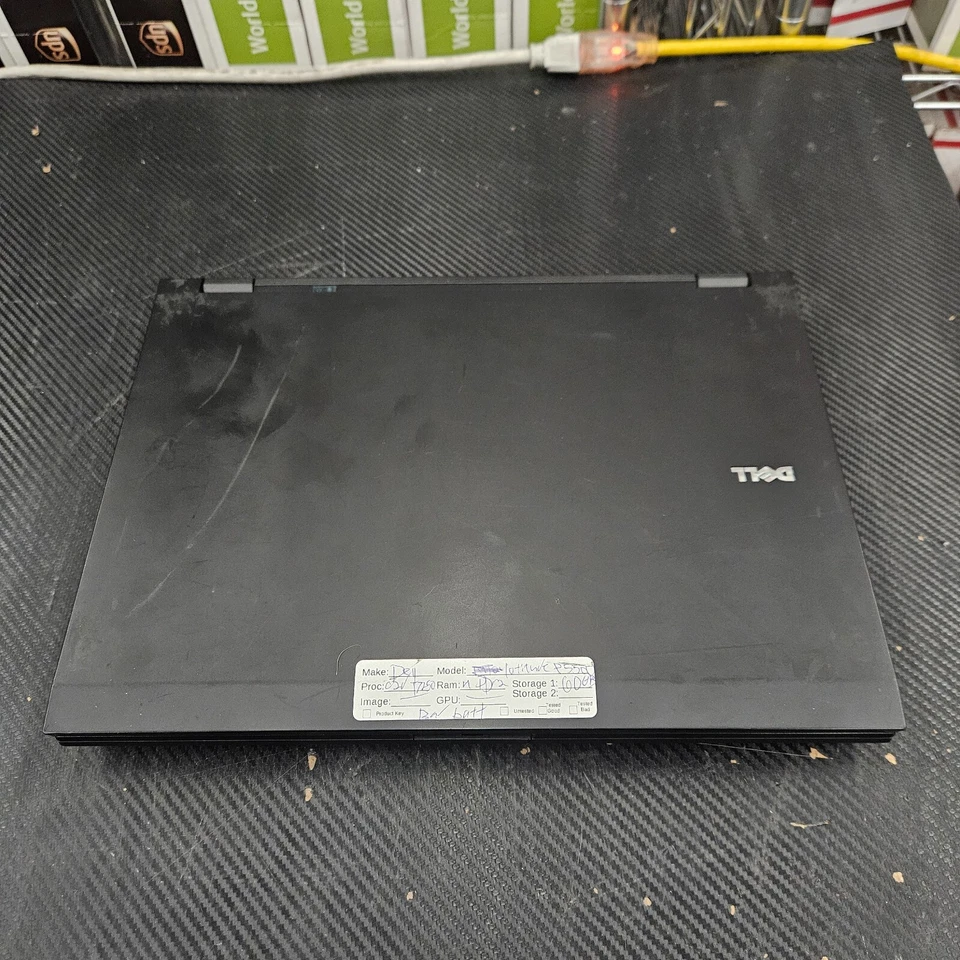 Dell Latitude E5500, Core 2 Duo T7250, 4GB RAM, 60GB HDD, SIN SISTEMA OPERATIVO, BATERÍA DEFECTUOSA Foto 2 de 4