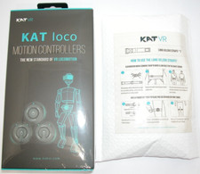 Kat VR Kat Loco Motion Controllers VR Motion Tracking Locomotion with straps