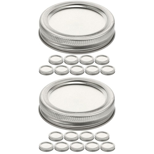 QUARKZMAN Couvercles De Mise En Conserve, 50 Pièces - Couvercles De