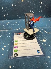 HEROCLIX SUPERMAN 021 - RARE - DC 10TH ANNIVERSARY - MINI WITH CARD