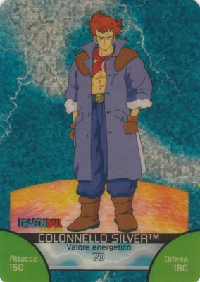 Dragon Ball Edibas Final Attack Lamincards COLONEL SILVER N S31