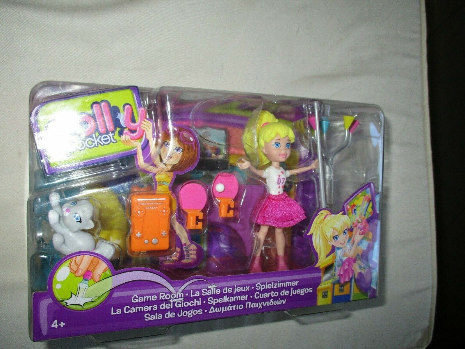 Polly Pocket Playset Sala de Jogos