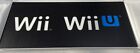 Nintendo Wii And Wii U Original 2013 Acrylic Backlit Store Display Sign