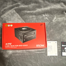 XPG Core Reactor 850 Power Supply Gold 850W 80 PLUS Gold Modular ATX PSU Black