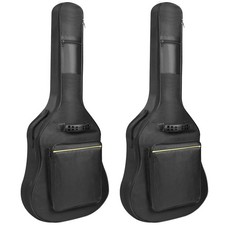 2 Pack Guitar Bags, 38 40 41 inch Electric Guitar Case, Waterproof Oxford Ele...