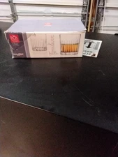 New RCR Crystal ITALY Set of 6 TIMELESS 12oz Tumblers LEAD-FREE