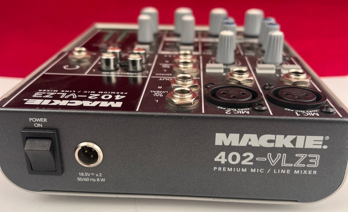 配信機器・PA機器・レコーディング機器 MACKIE 402-VLZ3  4ch compact mixer 配信機器・PA機器・レコーディング機器 MACKIE 402-VLZ3 4ch