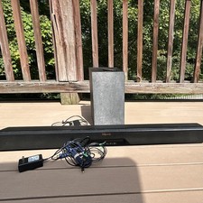 Klipsch Bar 40 2.1ch Bluetooth Dolby Digital Soundbar Black w/ Subwoofer Remote