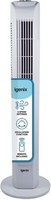 DF0035T Oscillating Tower Fan with 7.5 Hour Timer and Remote Control, 3 Speed
