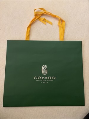 Large Goyard Shopping Bag For Bag Handbag + Ribbon 16x14x4